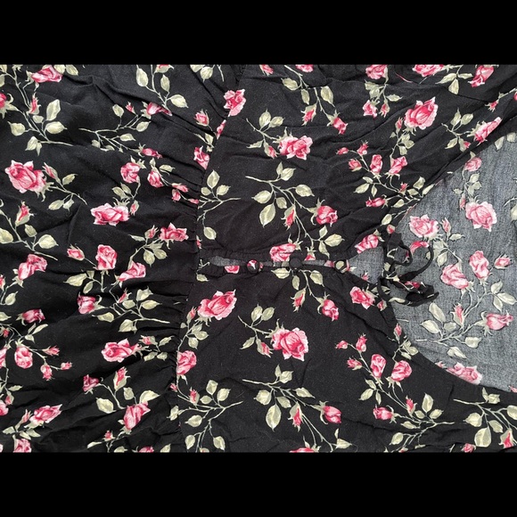 Urban Outfitters Floral Tiered Babydoll Dress - Picture 2 of 2